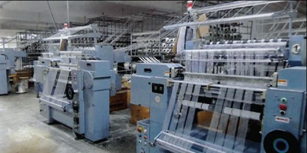 Narrow-fabric looms producing rib tape